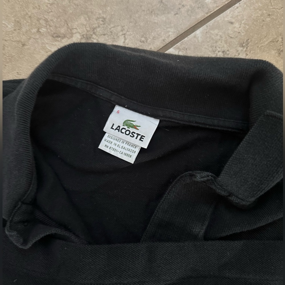 LACOSTE BLACK TOP - Picture 3 of 6